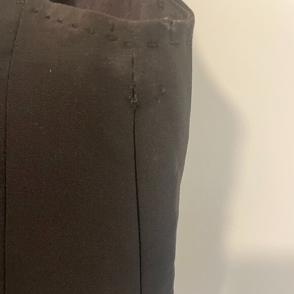 Elie Tahari dark brown bustier top - Picture 3 of 3